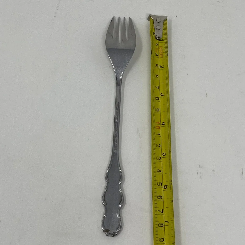 Vtg Rare National Stainless Clarice Rare Japan 1 Salad Fork